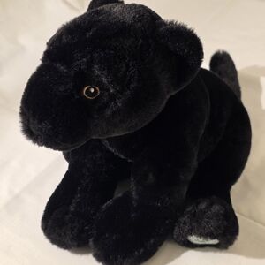 FAO Schwarz Black Plush Panther
